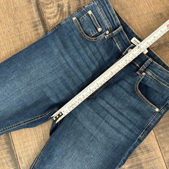 AS NEW PULL & BEAR SKINNY HIGH RISE JEANS SIZE 8 - Picture 10 of 15